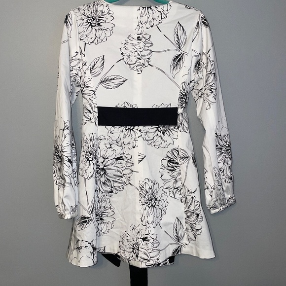 NWT Vintage Arden B Etched Pansy Floral Kimono Jacket Size Medium - Picture 5 of 7